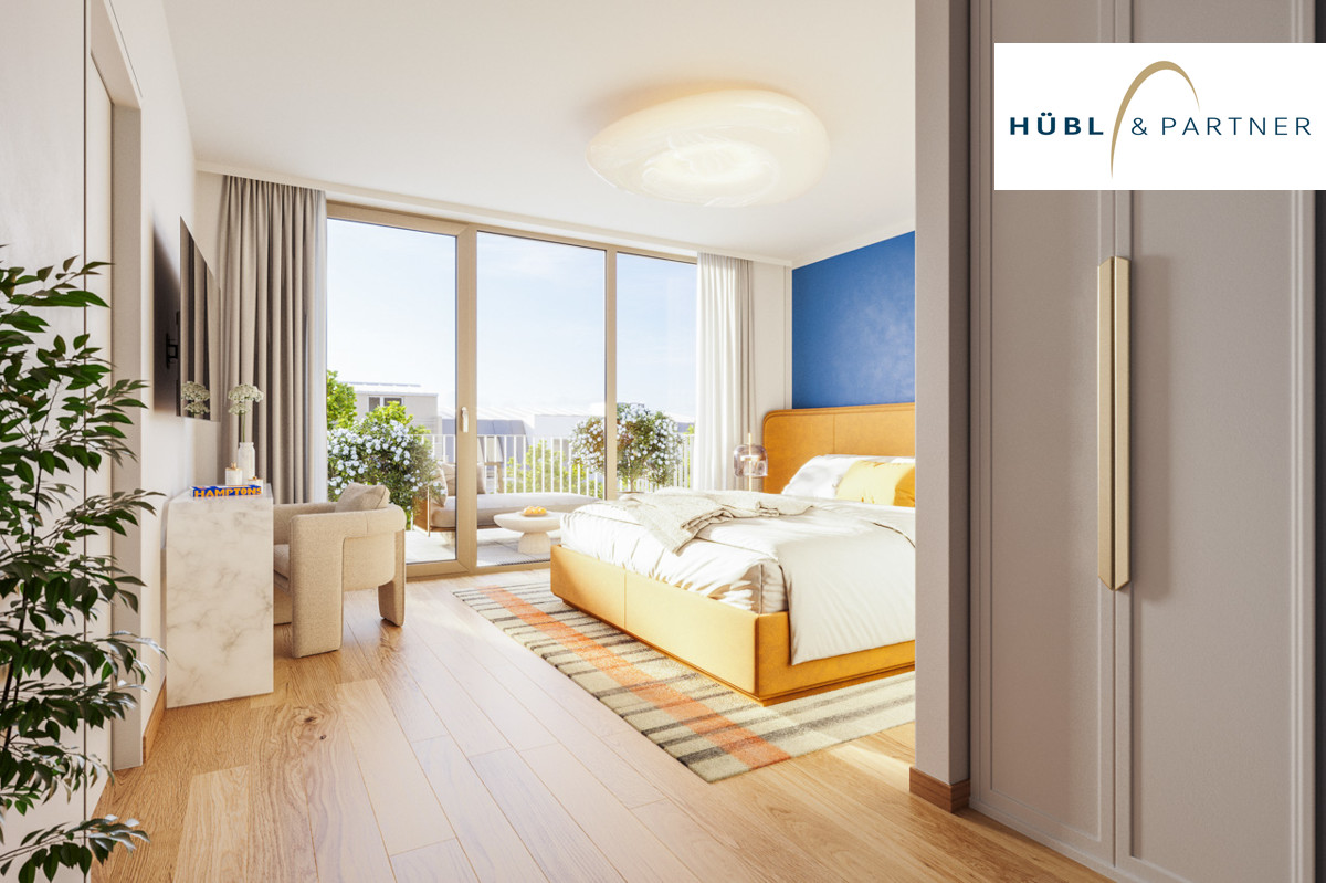 Neu! Parkside Green Residences | 2-Zimmer Wohnung mit Balkon zum Innenhof | Wohnen am Park