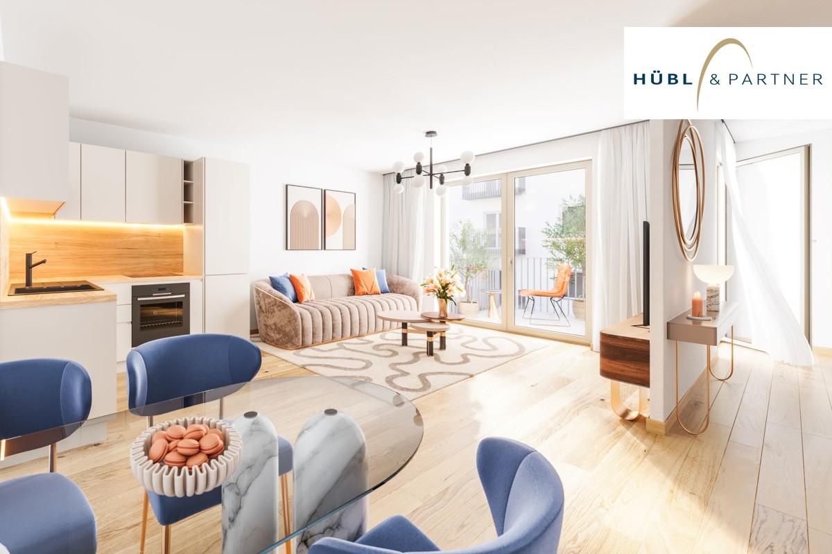 Neu! Parkside Green Residences | 2-Zimmer Wohnung mit Balkon zum Innenhof | Wohnen am Park