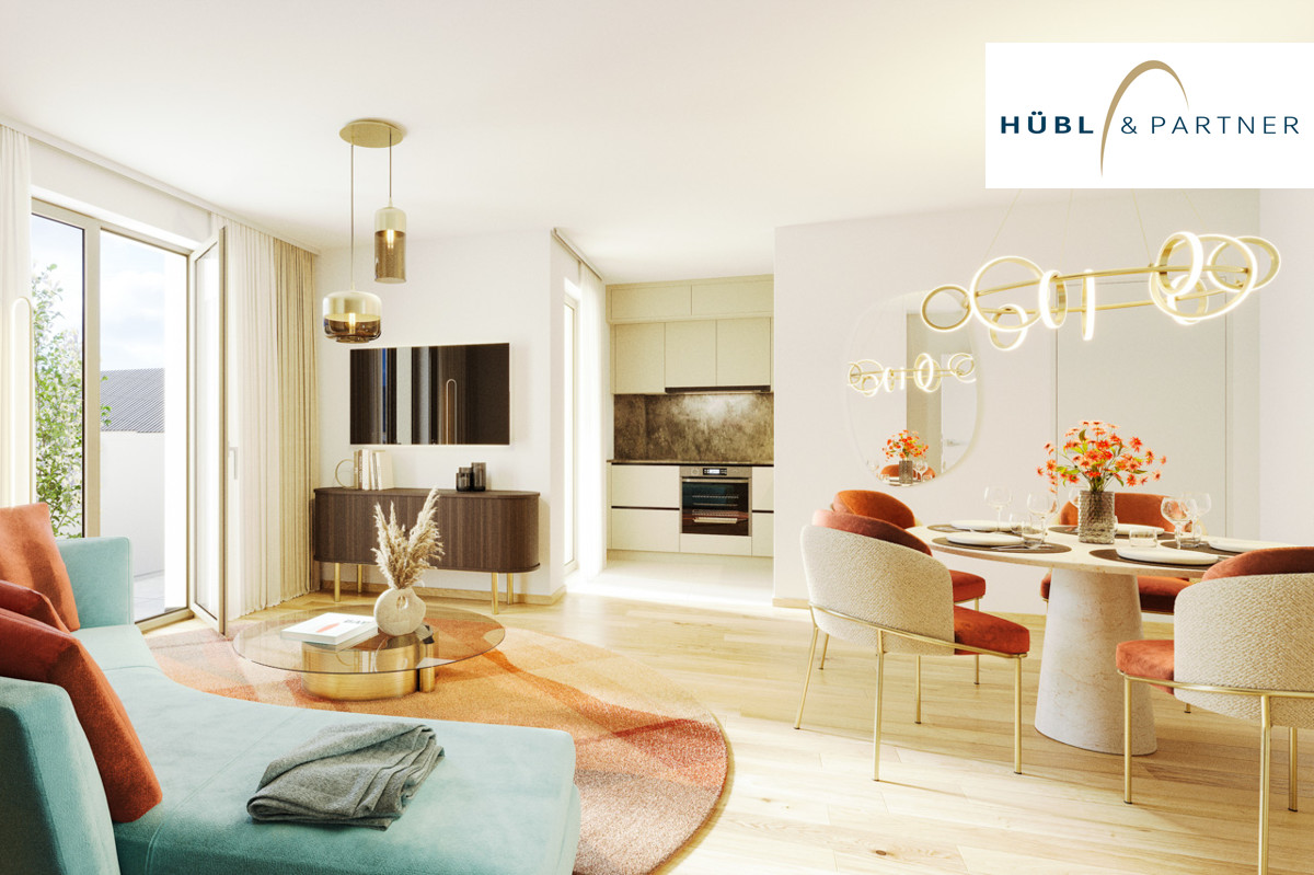 Neu! Parkside Green Residences | 3-Zimmer Wohnung mit Loggia | Wohnen am Park