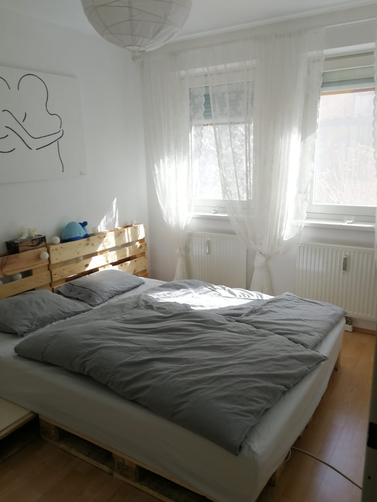 2-Zimmer-Wohnung mit großem Eigengarten in Breitensee