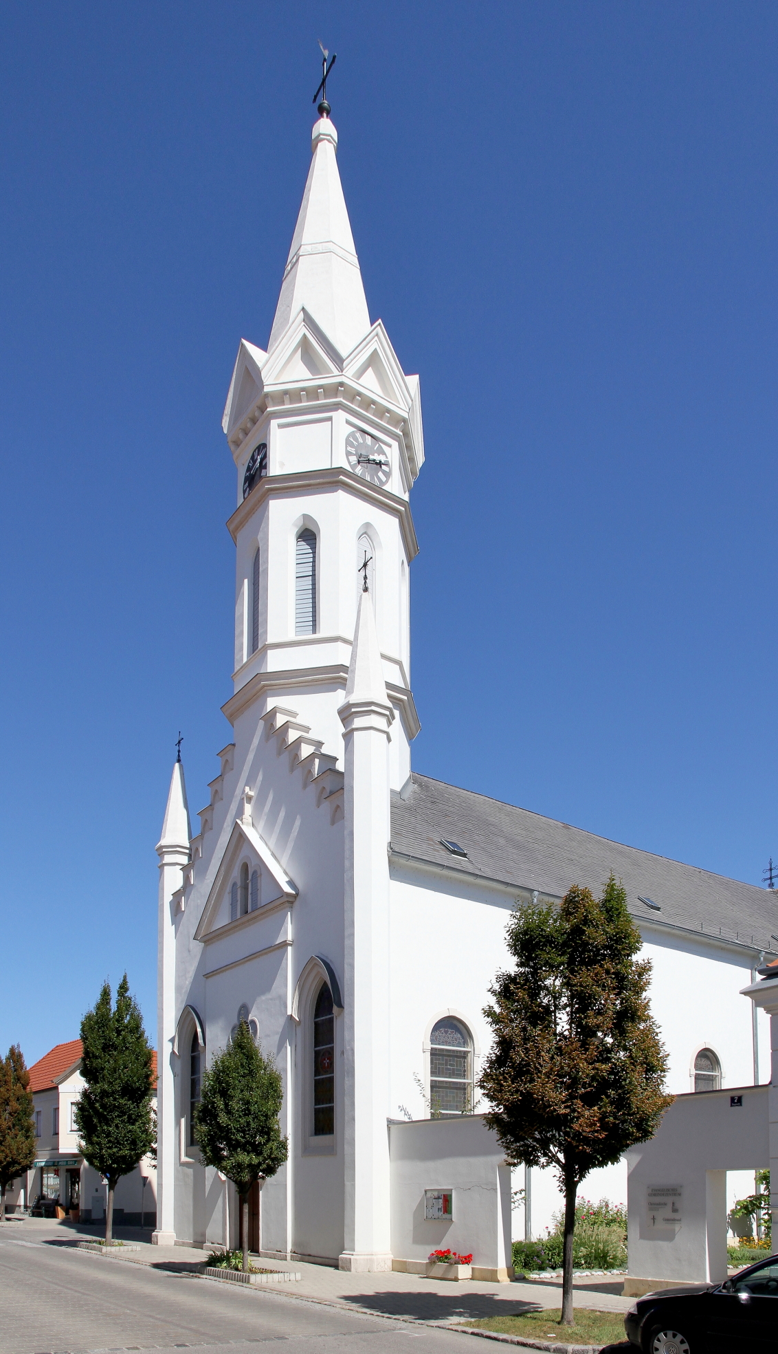 Mörbisch evangelische Kirche, Mörbisch am See