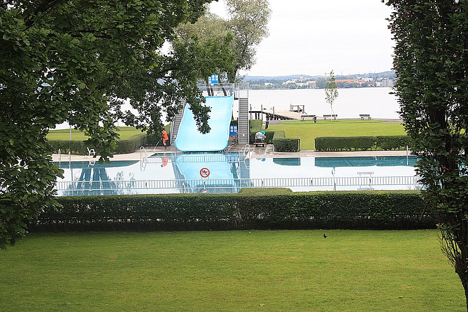 Bregenz, the open air bath