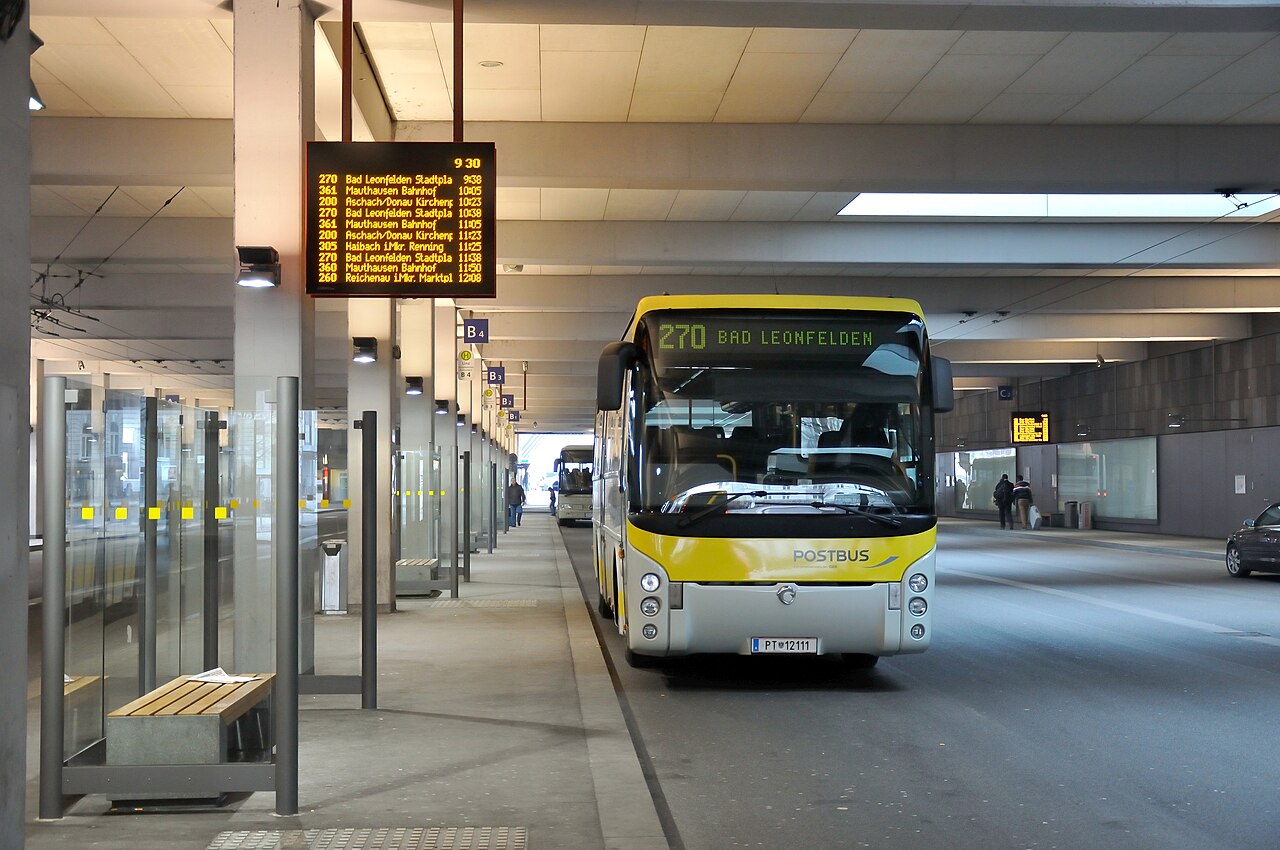 Linz Busterminal Hauptbahnhof, Bulgariplatz