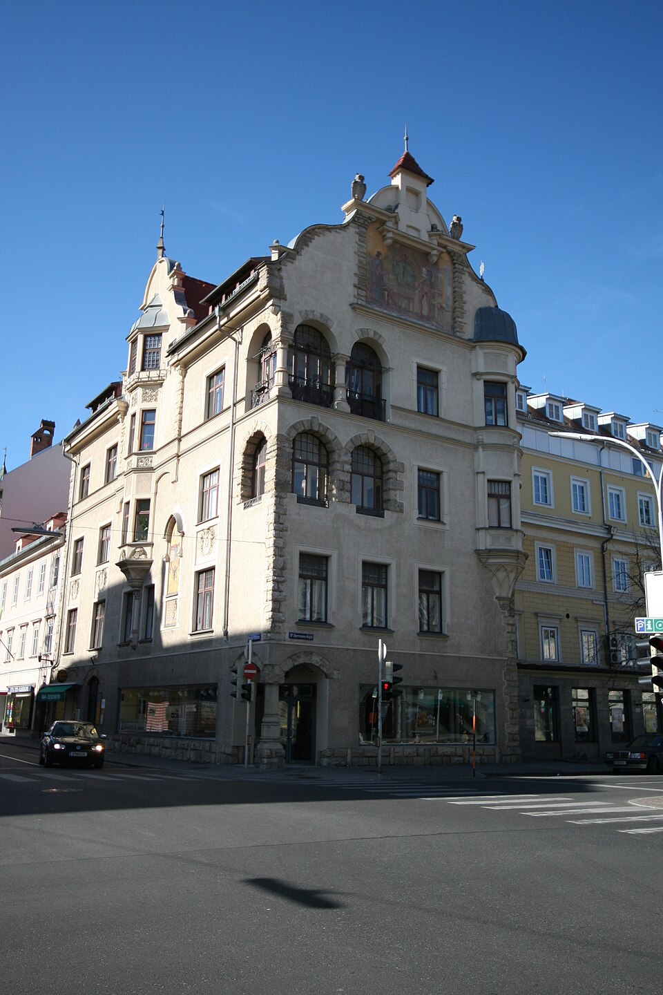 Gutenberghaus, Pernhartgasse, Klagenfurt