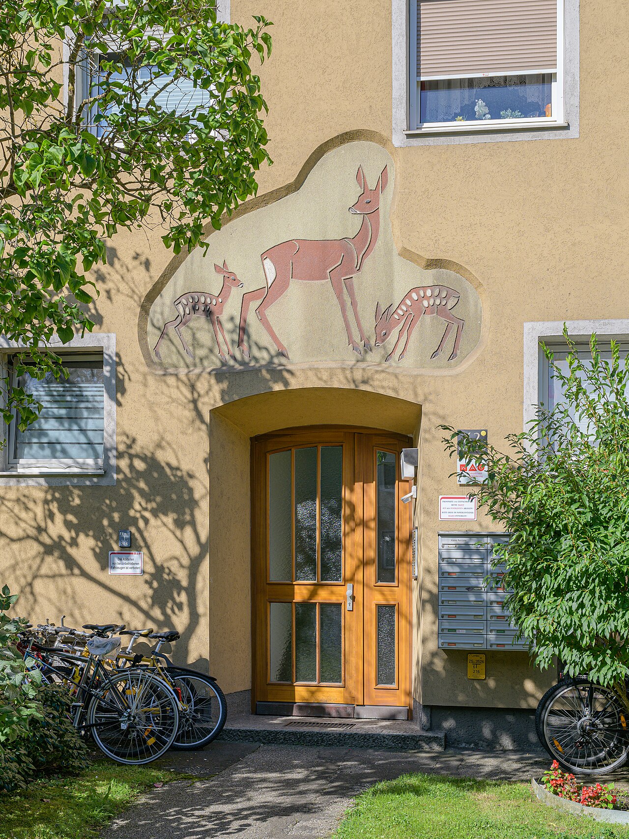 Linz Sgraffito Ramsauerstraße, Bindermichl-Keferfeld
