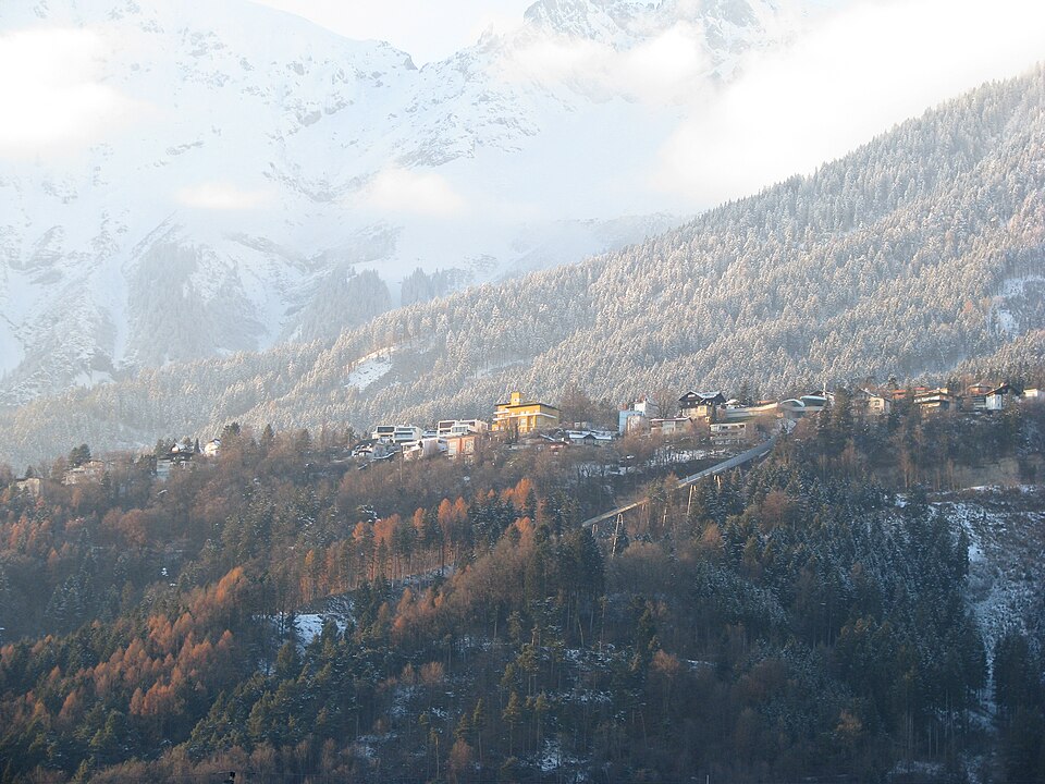 Blick zur Hungerburg, Innsbruck