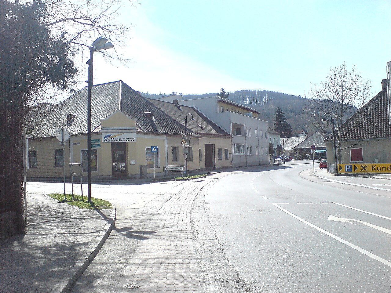 Pressbaum Abzw. Pfalzau