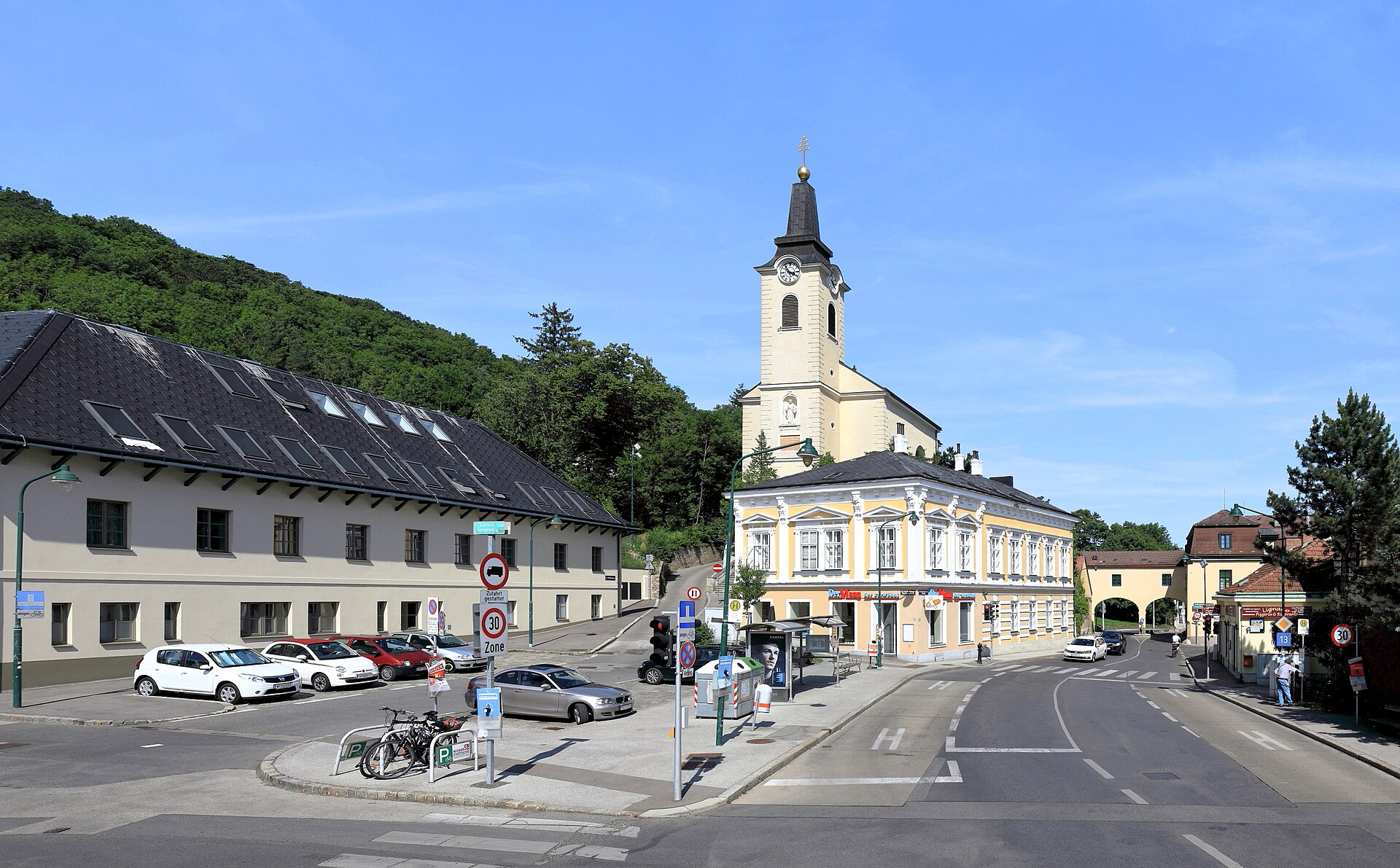 Kalksburg Ortszentrum