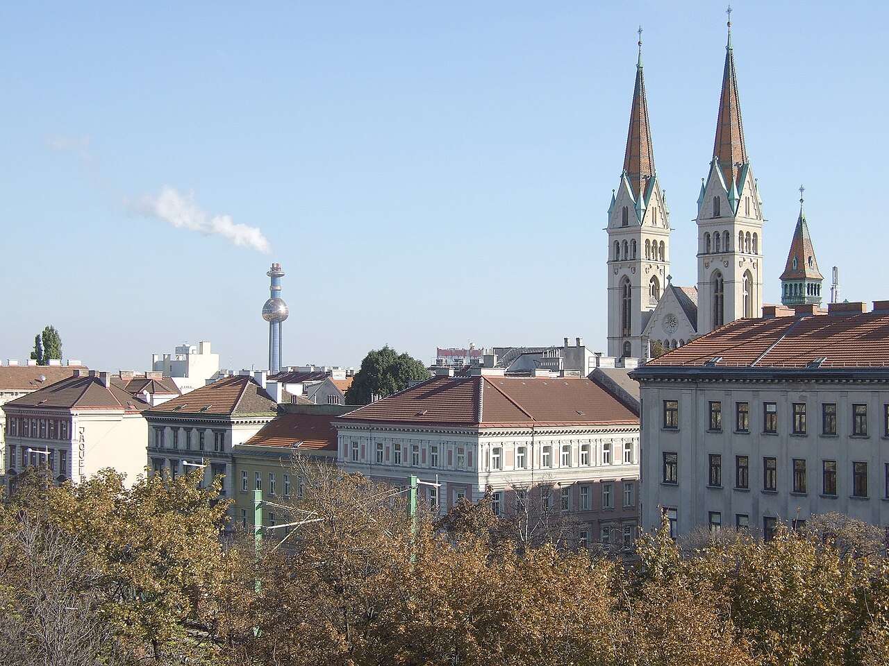 Alsergrund Canisiuskirche Spittelau