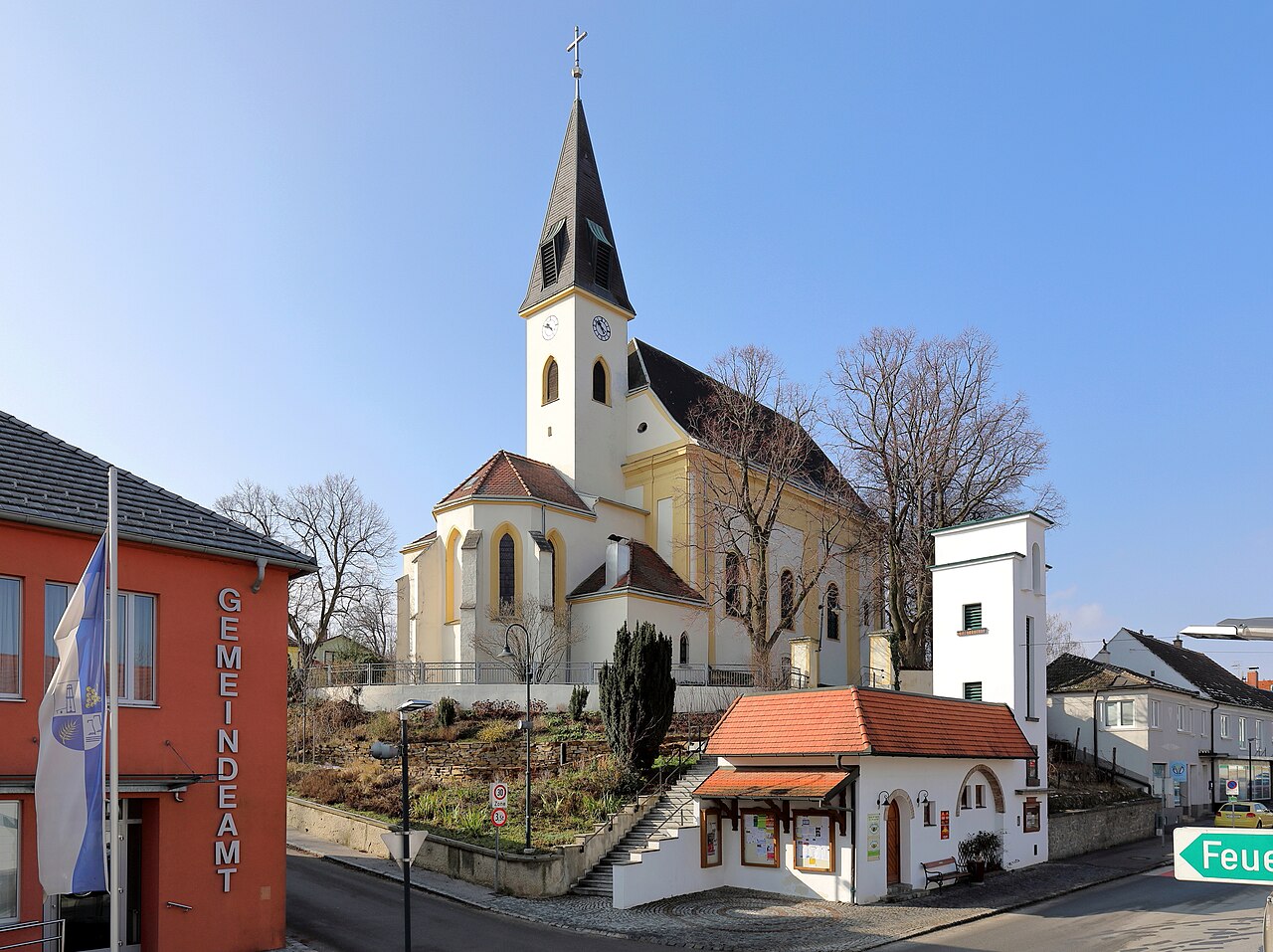 Auersthal Ortszentrum