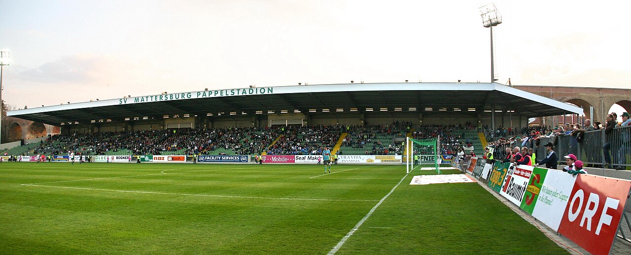 Pappelstadion des SV Mattersburg