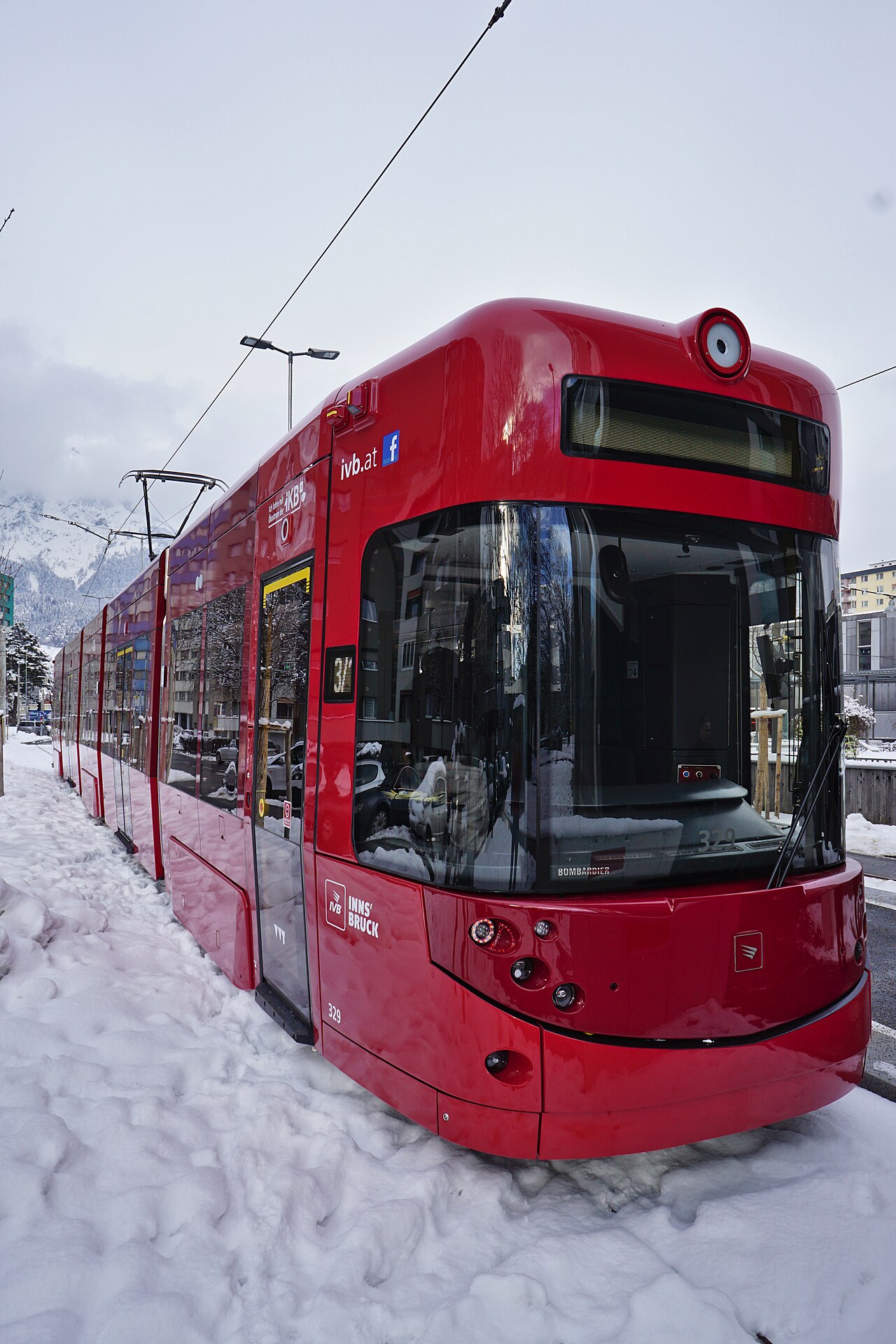 TW329 am Alois Lugger Platz, Olympisches Dorf