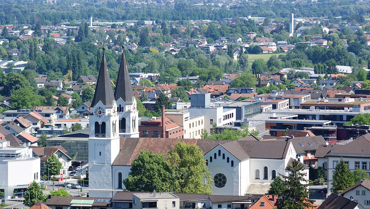 Goetzis new parishchurch St Ulrich, Götzis