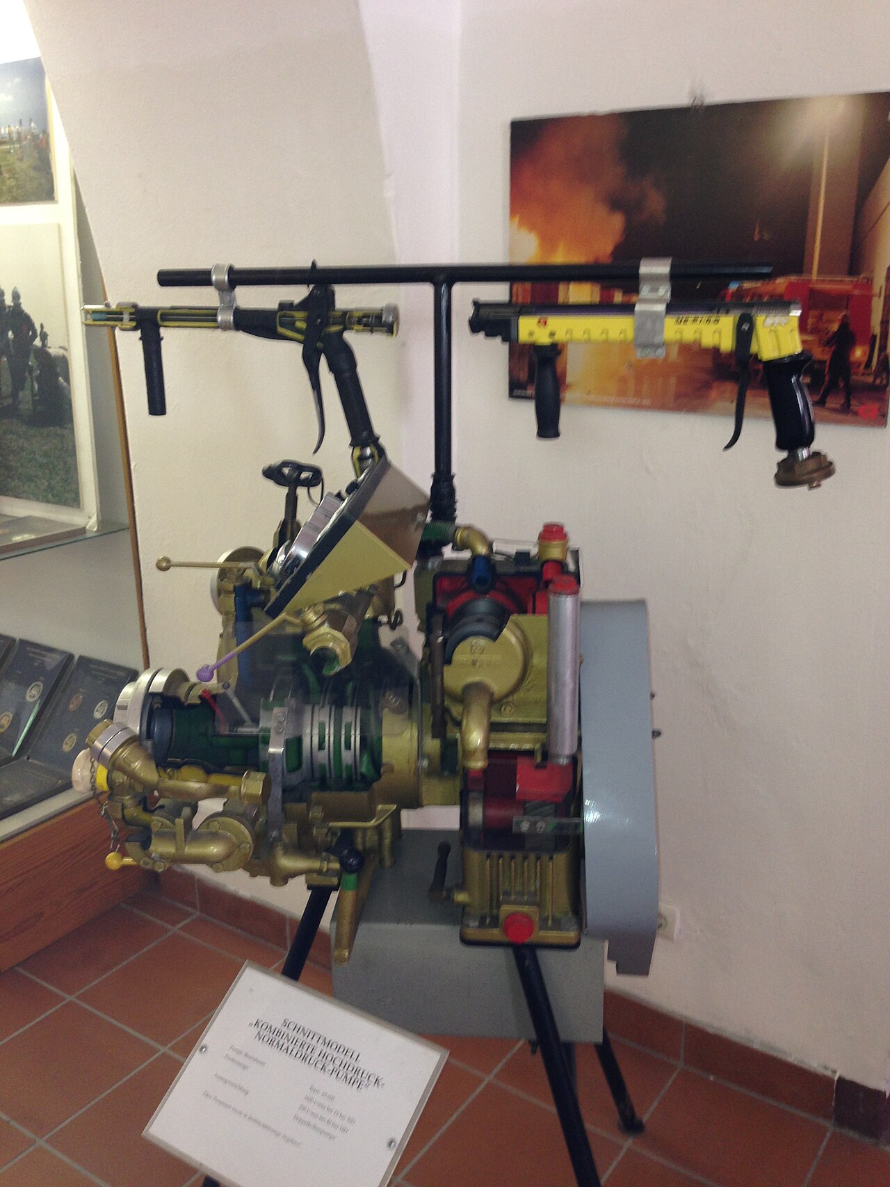 Schnittmodell Pumpe, St. Florian