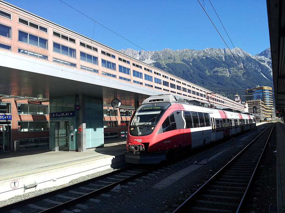 S Bahn Hauptbahnhof Innsbruck