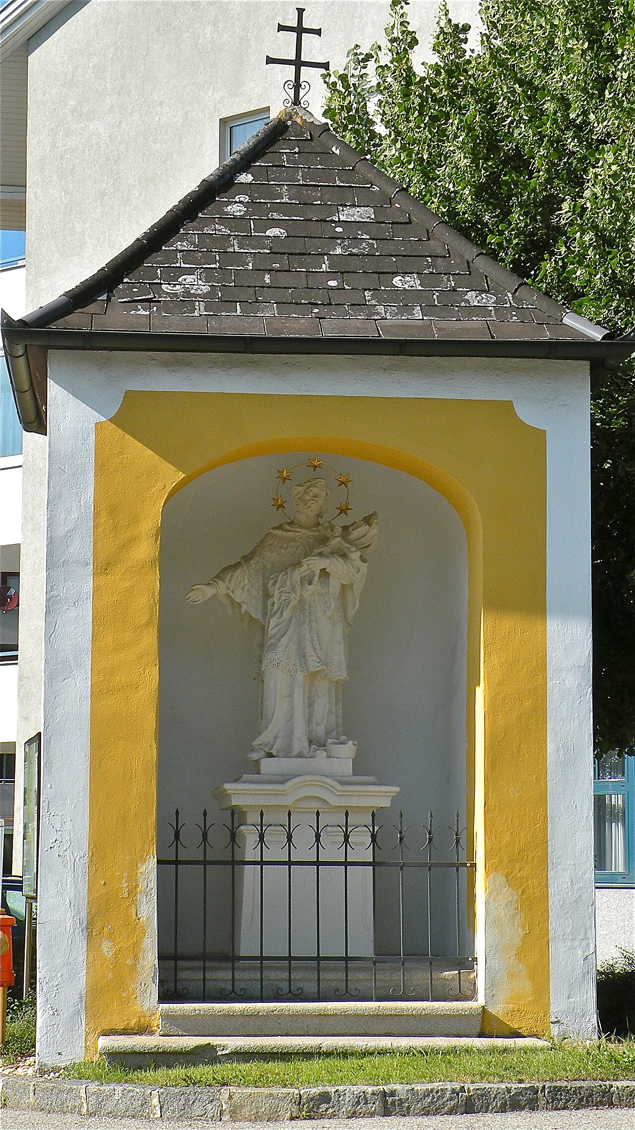 Nepomukkapelle Luftenberg, Luftenberg an der Donau