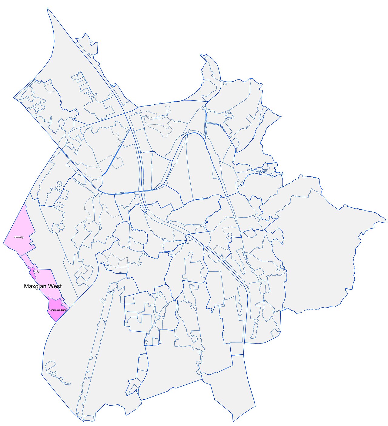 Stadtteil maxglanwest, Maxglan West