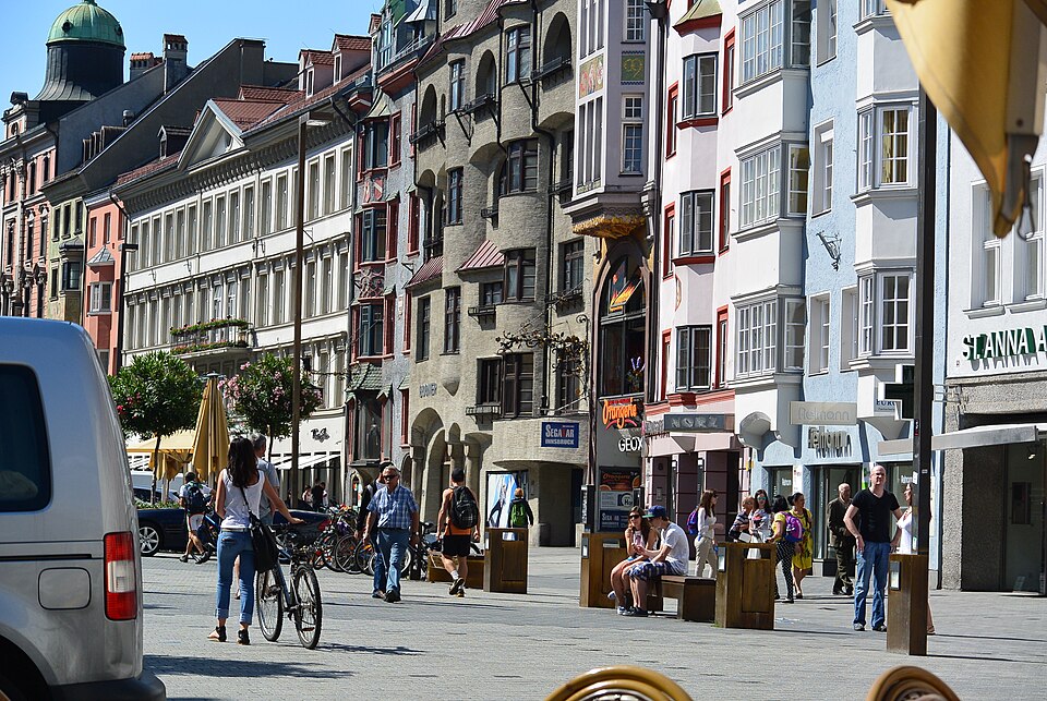 Blick über Innsbruck
