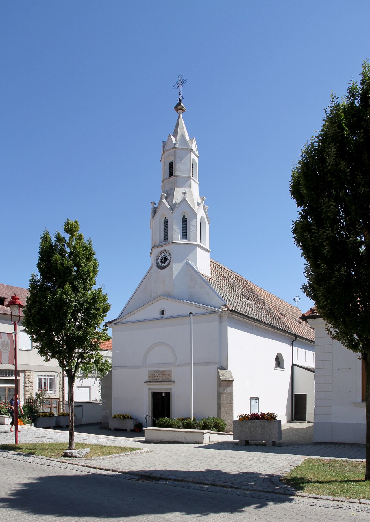 Mörbisch katholische Pfarrkirche, Mörbisch am See