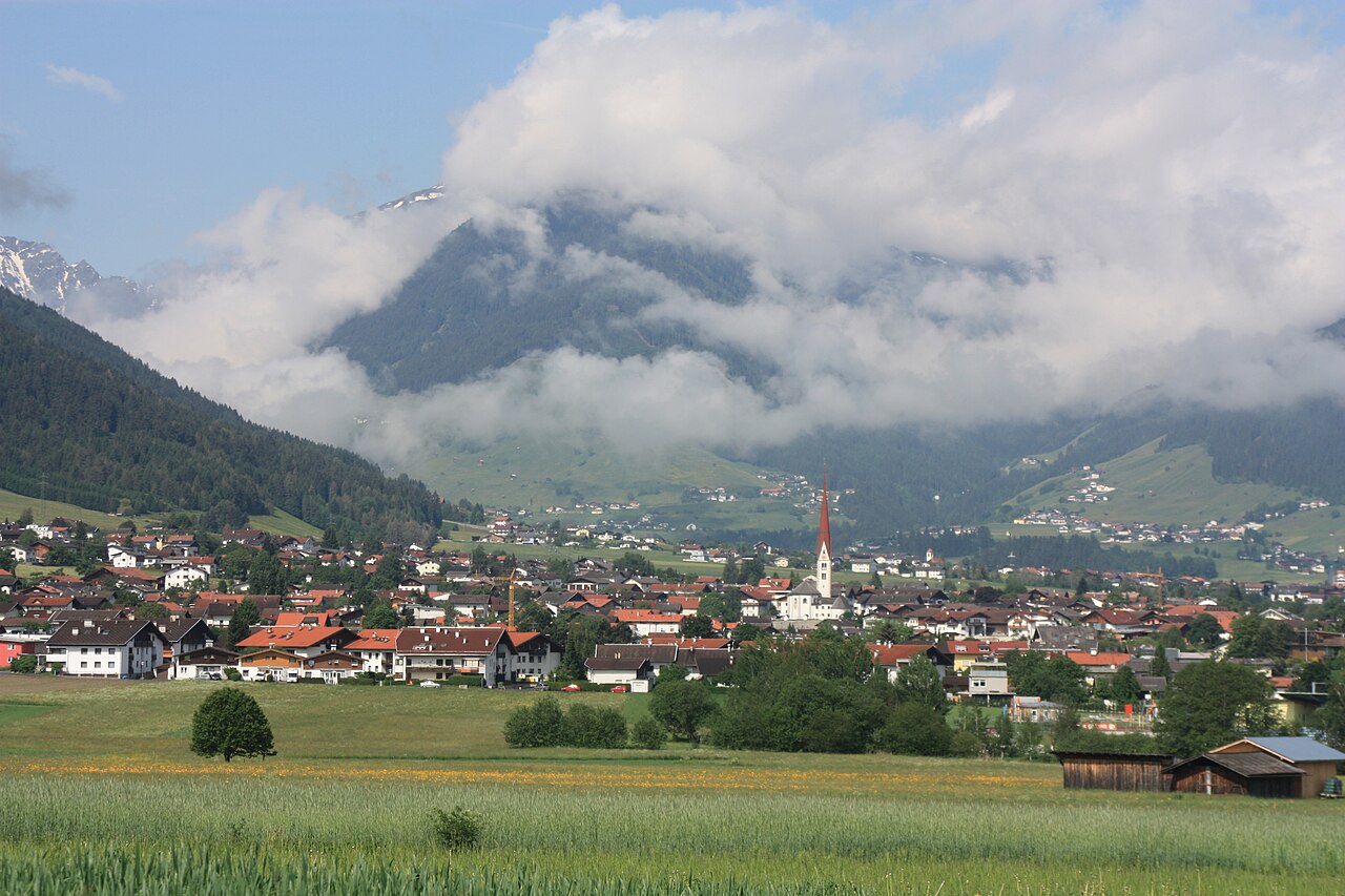 Blick auf Axams
