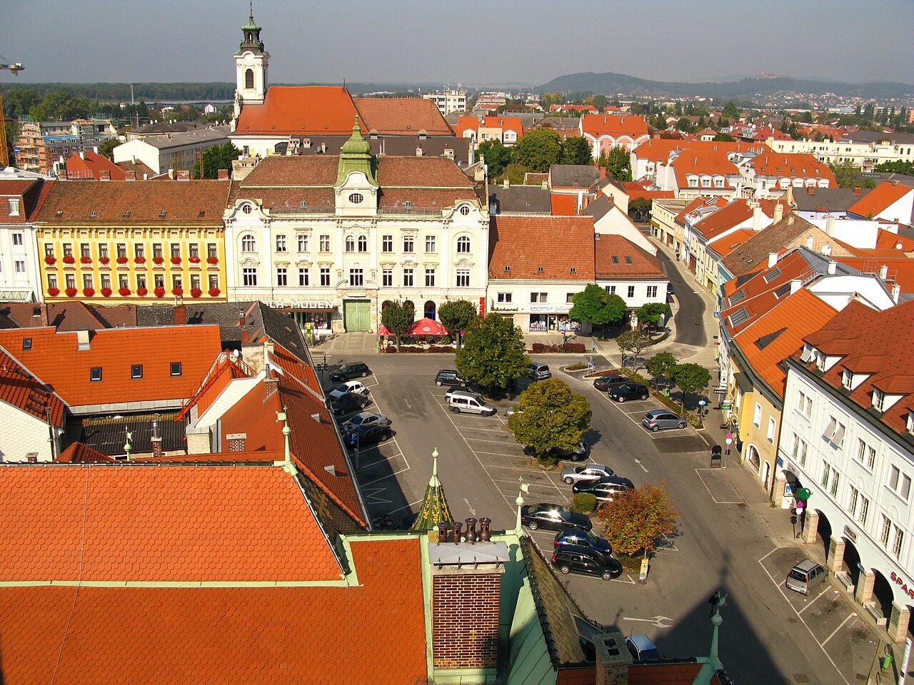 Korneuburg Rathaus Stadturm