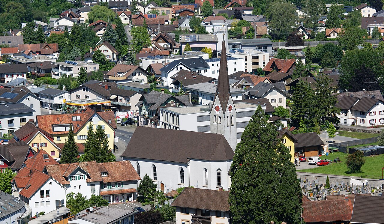 Goetzis old parishchurch St Ulrich, Götzis