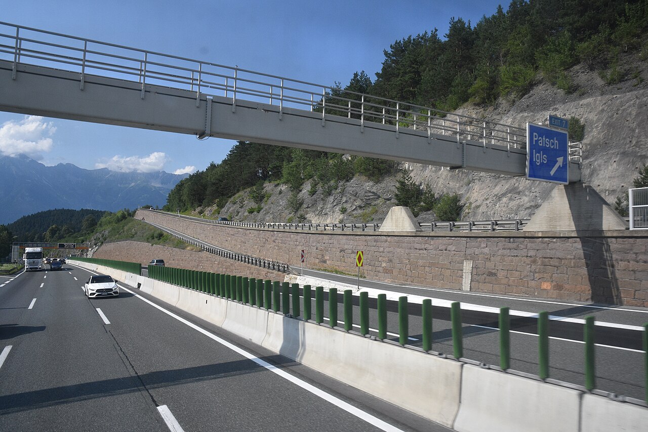 Brenner Autobahn A13 Patsch Igls