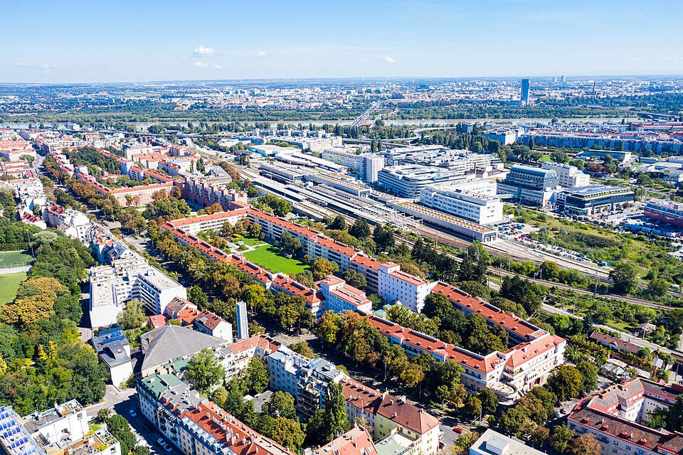 View over the rooftops of Vienna