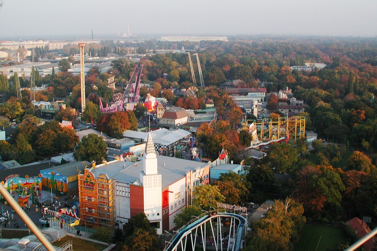 Prater vom Riesenrad, Leopoldstadt