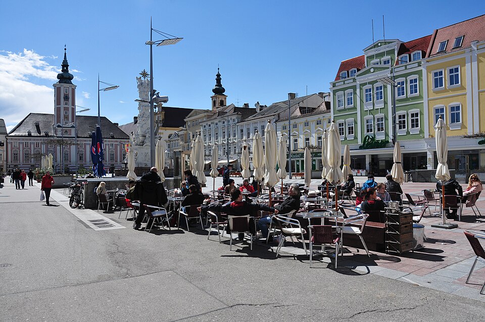 st poelten rathausplatz, St. Pölten