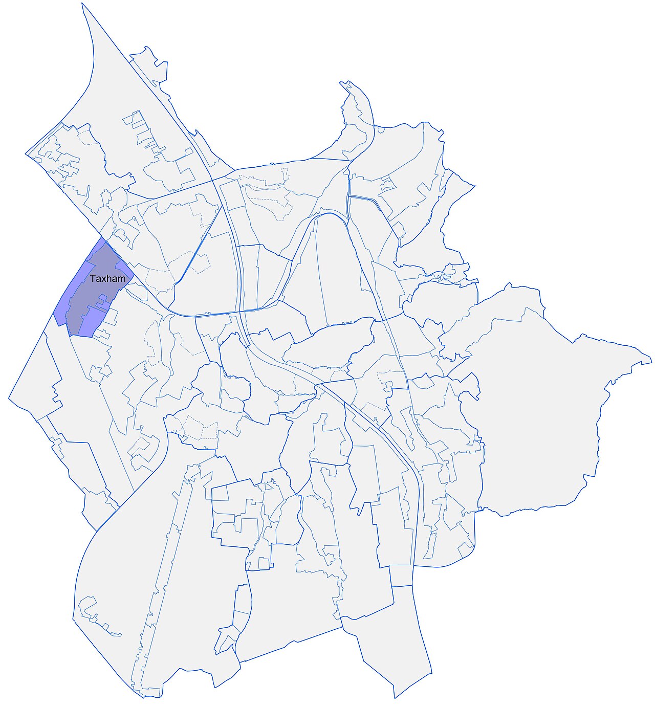 Stadtteil taxham