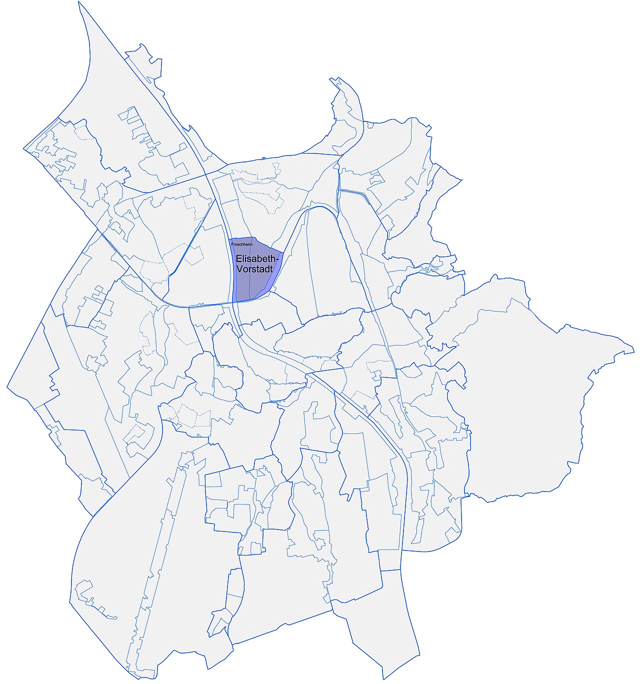 Stadtteil elisabeth vorstadt