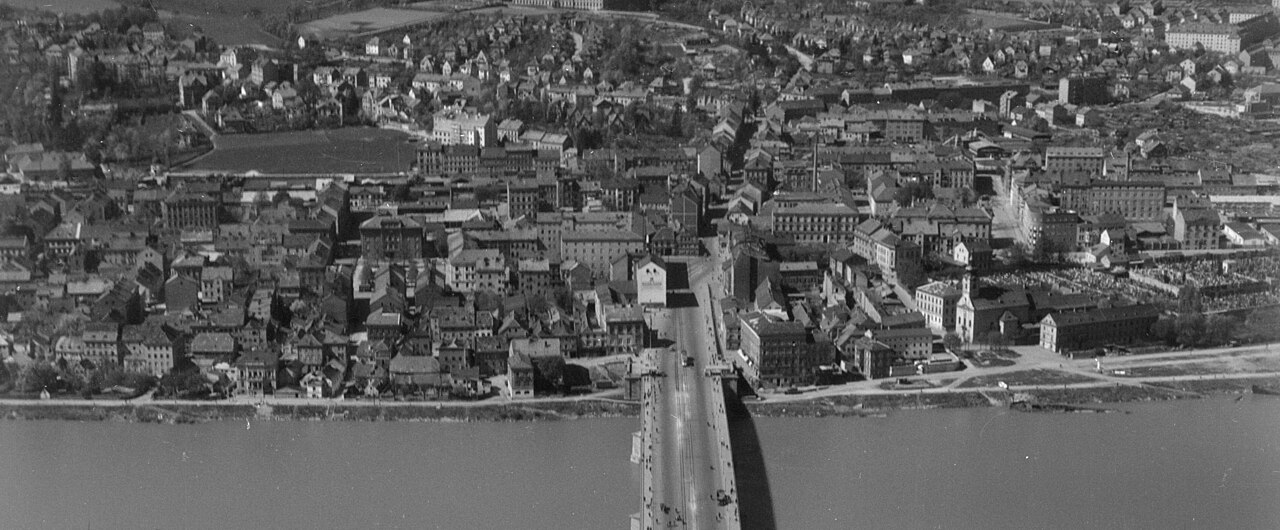 USIS Flugbild Linz II, Urfahr