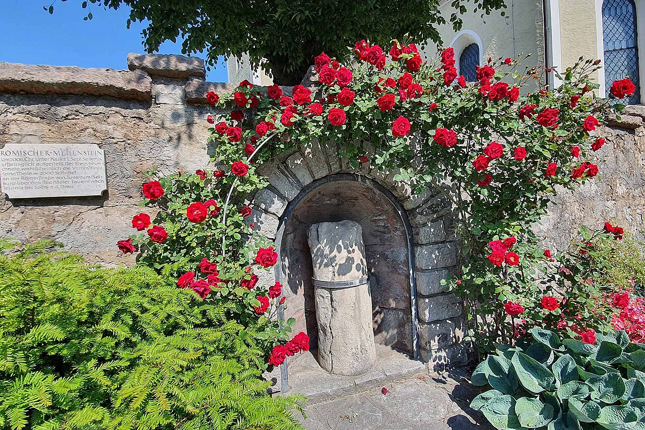 Römischer Meilenstein in Puch, Puch bei Hallein