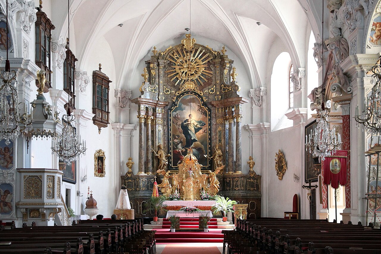 Basilika Loretto Innenansicht