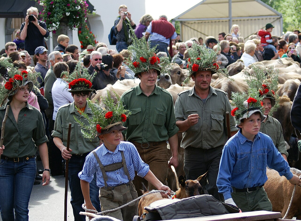 Almabtrieb Schwarzenberg