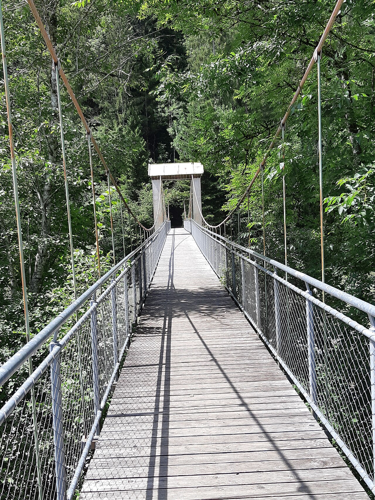 Doren suspension bridge