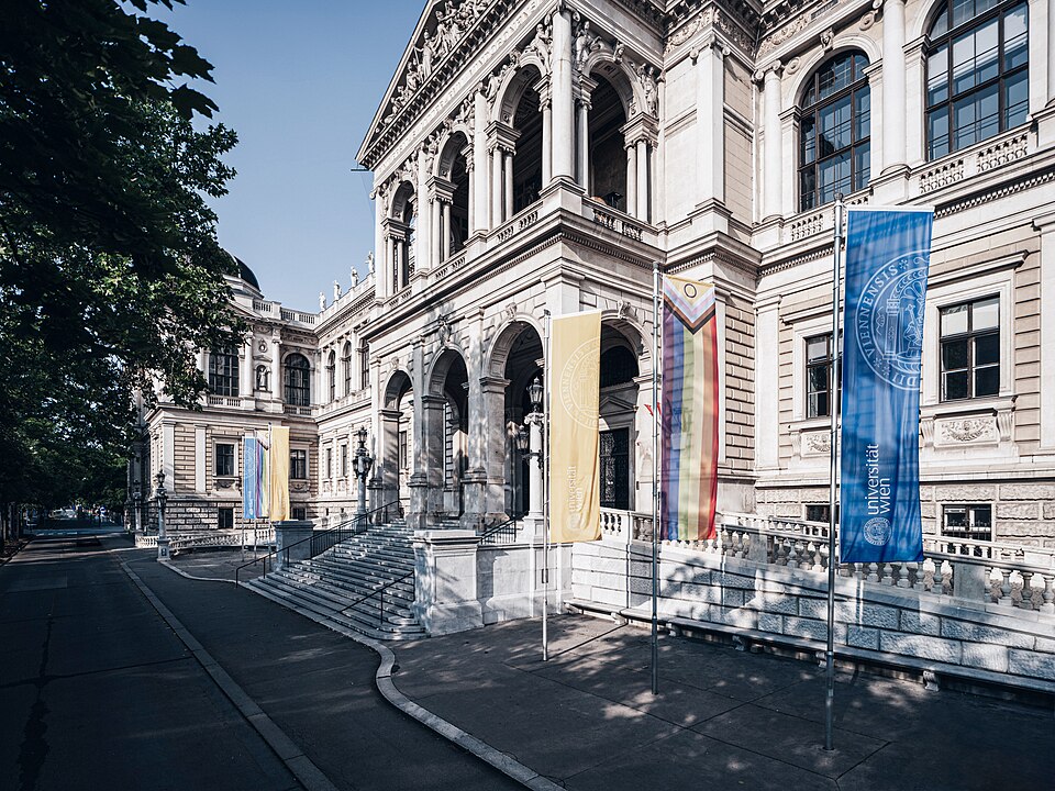 Main building of the University of Vienna on the Ringstraße