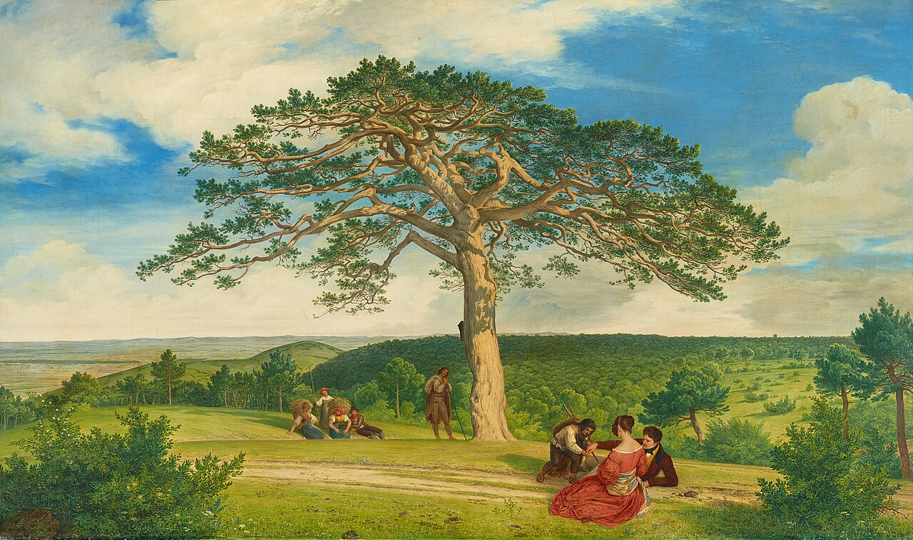 Ludwig Ferdinand Schnorr von Carolsfeld Die breite Föhre nächst der Brühl bei Mödling Österreichische Galerie