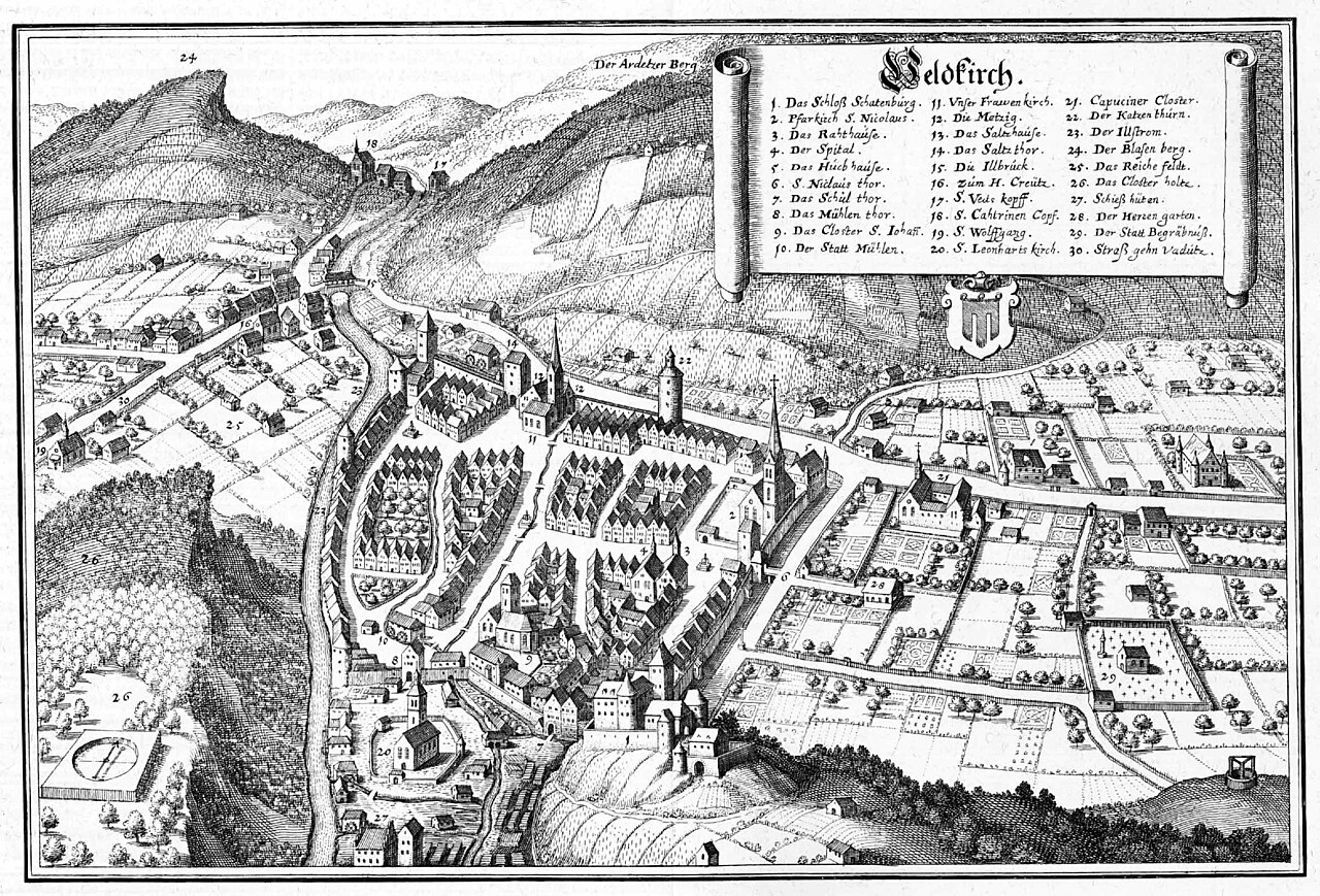 De Merian Sueviae, Feldkirch