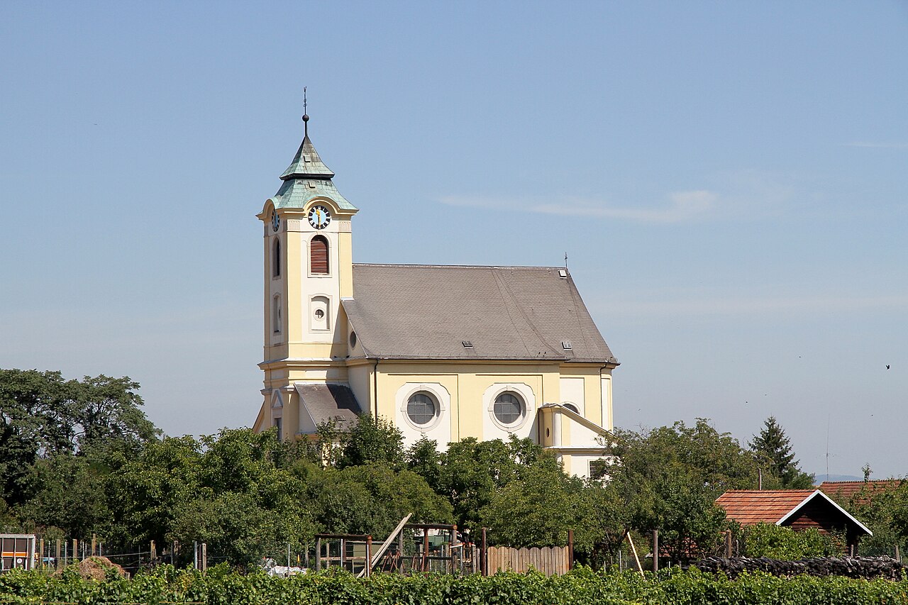 Oggau Kirche2, Oggau am Neusiedler See
