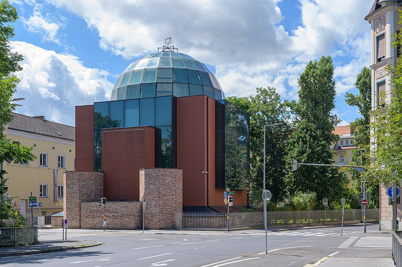 Graz David Herzog Platz Synagoge, Gries