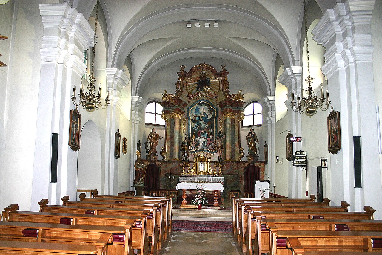 Pöttsching Pfarrkirche Innenansicht