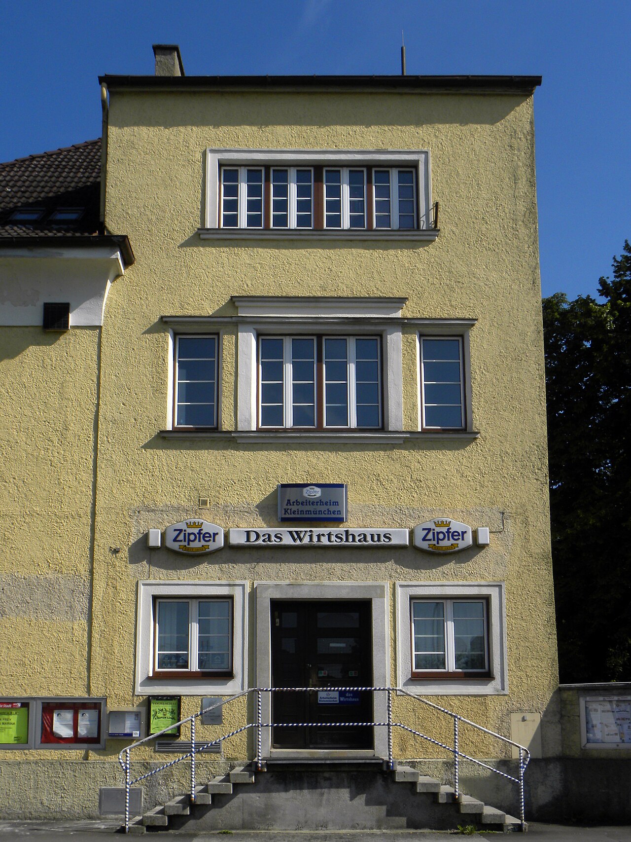 Linz Kleinmünchen Arbeiterheim Kleinmünchen, Kleinmünchen-Auwiesen