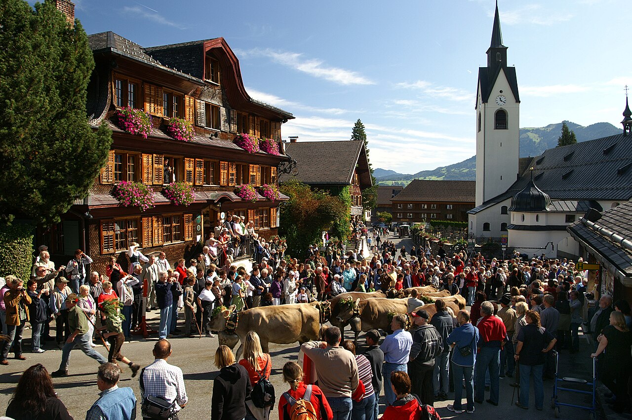 Almabtrieb Schwarzenberg