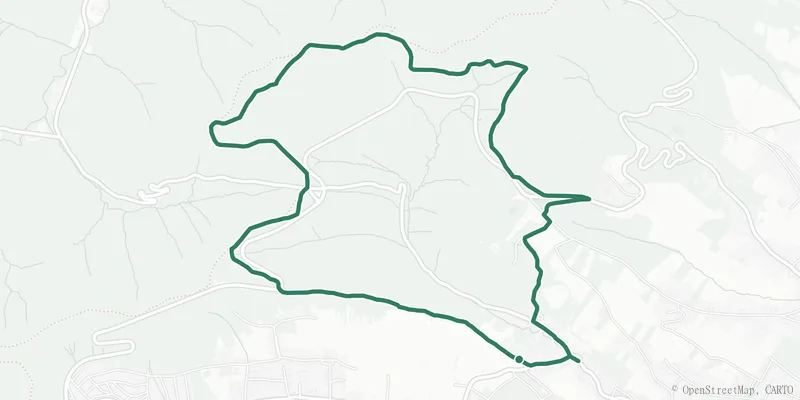 Kartenverlauf des Stadtwanderwegs 2 (Hermannskogel)